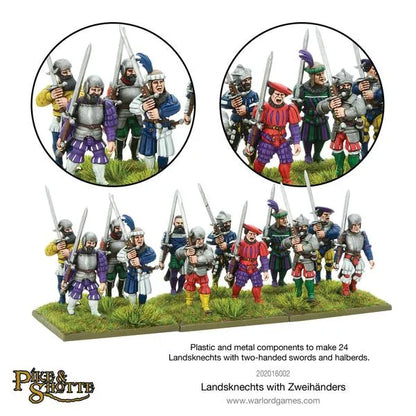 Landsknechts with Zweihanders-Warlord Games-Radaddel