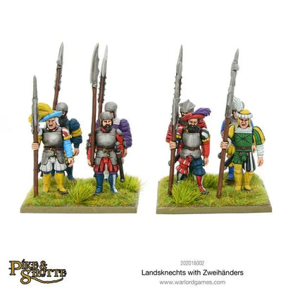 Landsknechts with Zweihanders-Warlord Games-Radaddel