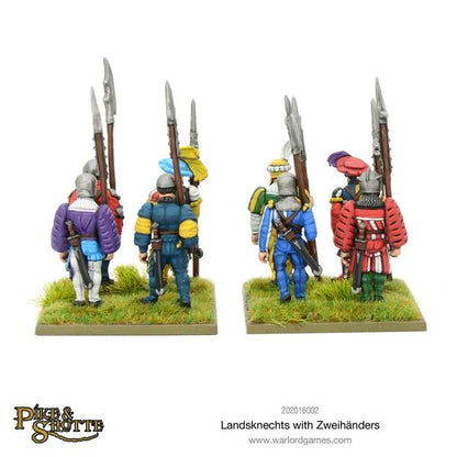 Landsknechts with Zweihanders-Warlord Games-Radaddel
