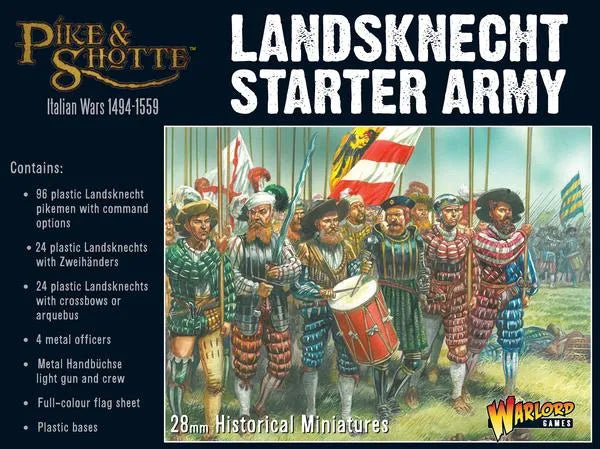 Landsknecht Starter Army-Warlord Games-Radaddel