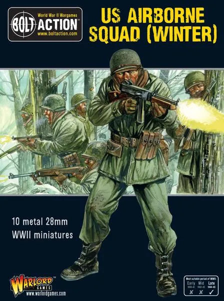 US Airborne Squad (Winter)-Warlord Games-Radaddel