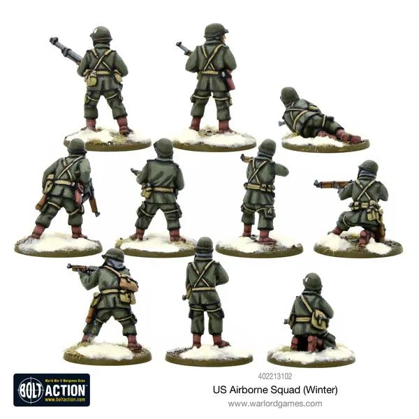 US Airborne Squad (Winter)-Warlord Games-Radaddel