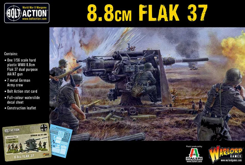 Flak 37 8.8cm-Warlord Games-Radaddel