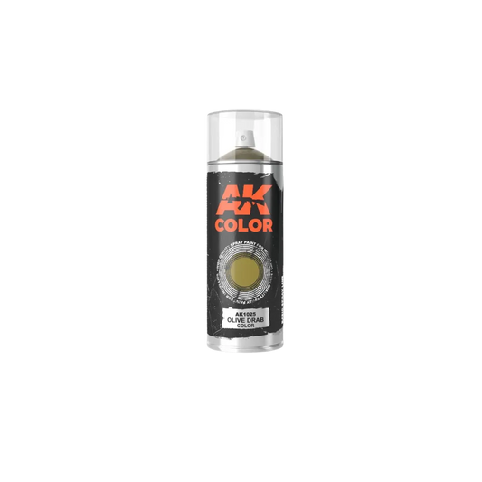 Olive Drab Color 150ml-AK-Interactive-Radaddel