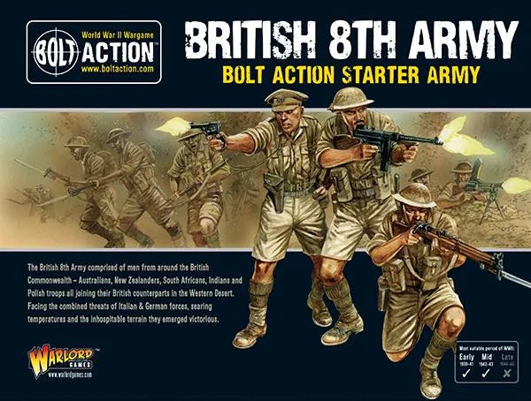8th Army Starter Army-Warlord Games-Radaddel