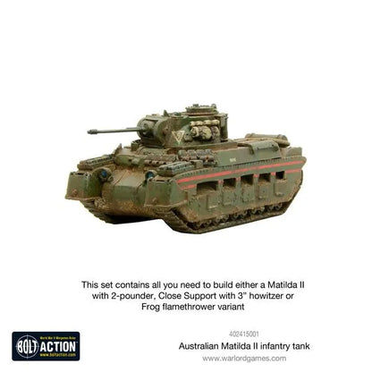 Australian Matilda II Infantry Tank-Warlord Games-Radaddel