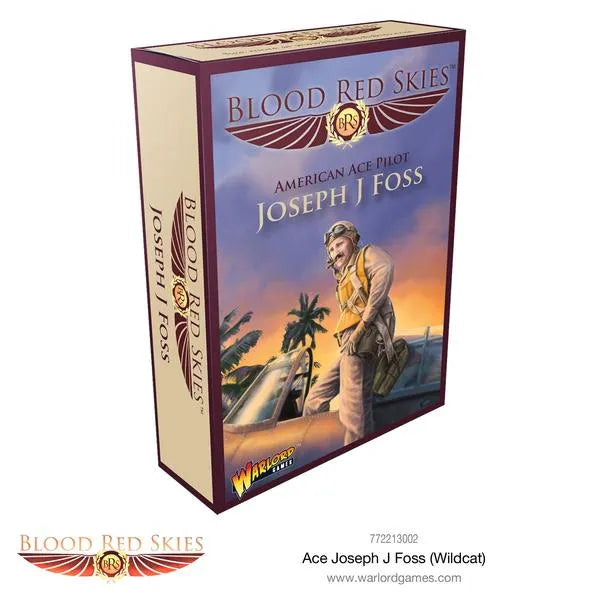 Joseph J Foss Wildcat Ace-Warlord Games-Radaddel