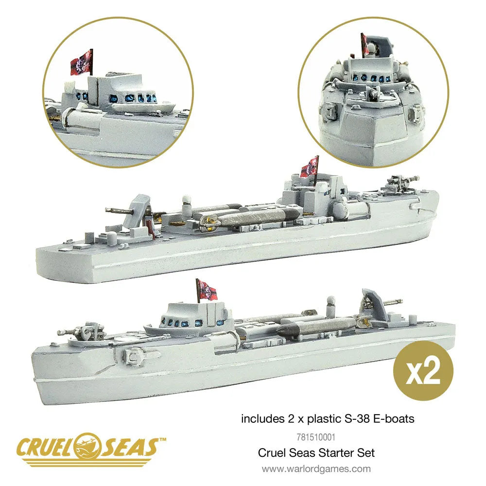 Cruel Seas Starter Set-Warlord Games-Radaddel