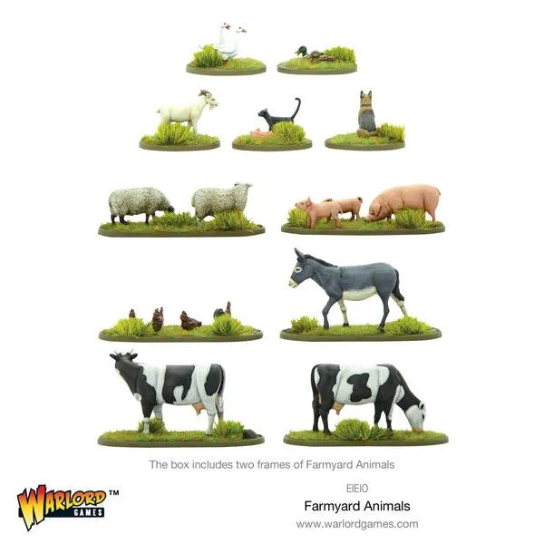Farmyard Animals Set-Warlord Games-Radaddel