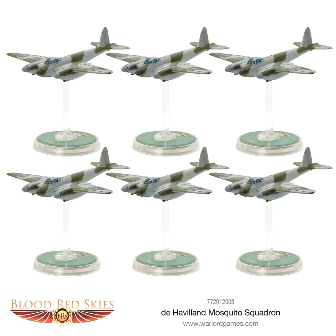 Blood Red Skies De Havilland Mosquito Squadron-Warlord Games-Radaddel