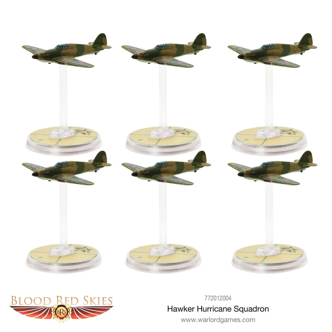 Hawker Hurricane Squadron-Warlord Games-Radaddel