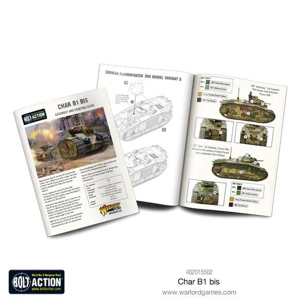 Char B1 BIS-Warlord Games-Radaddel