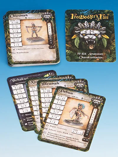 Amazonen Charakterkarten-Freebooter Miniatures-Radaddel