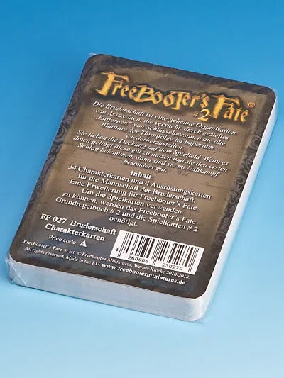 Bruderschaft Charakterkarten-Freebooter Miniatures-Radaddel