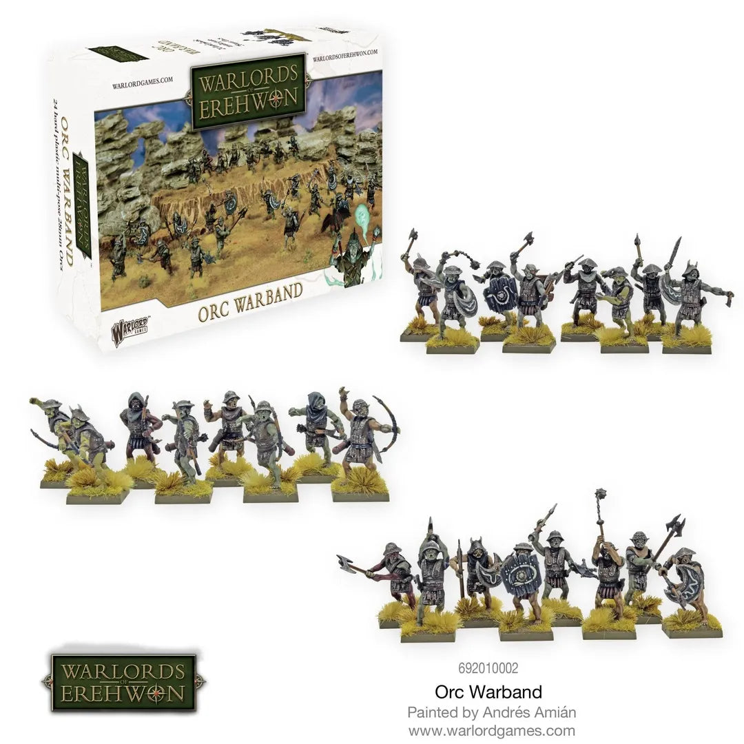Orc Warband-Warlord Games-Radaddel