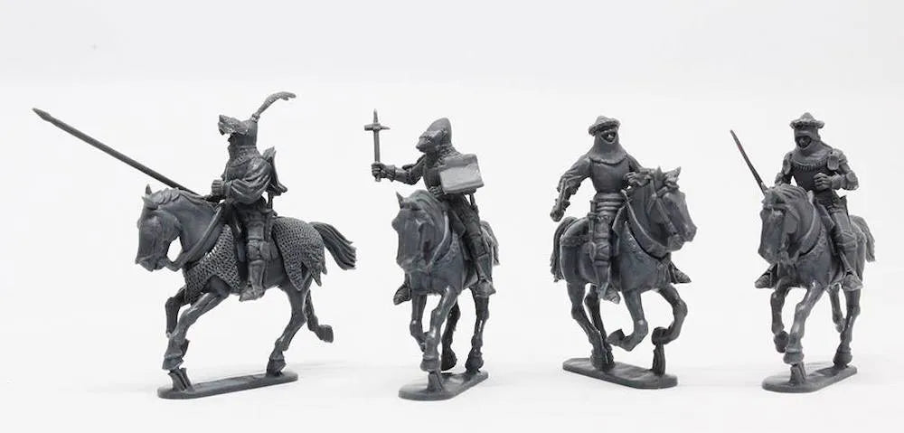 Agincourt Mounted Knights 1415-1429-Perry Miniatures-Radaddel