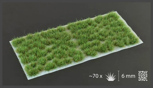 Strong Green 6mm Tufts (Wild)-Gamers Grass-Radaddel