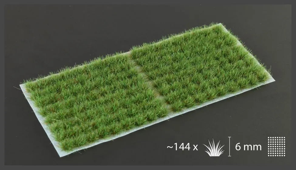 Strong Green 6mm Tufts (Small)-Gamers Grass-Radaddel