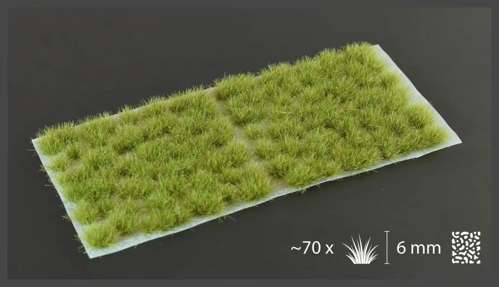 Dry Green 6mm Tufts (Wild)-Gamers Grass-Radaddel