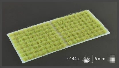 Light Green 6mm Tufts (Small)-Gamers Grass-Radaddel