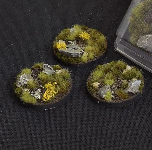 Round Highland Bases 50mm (x3)-Gamers Grass-Radaddel