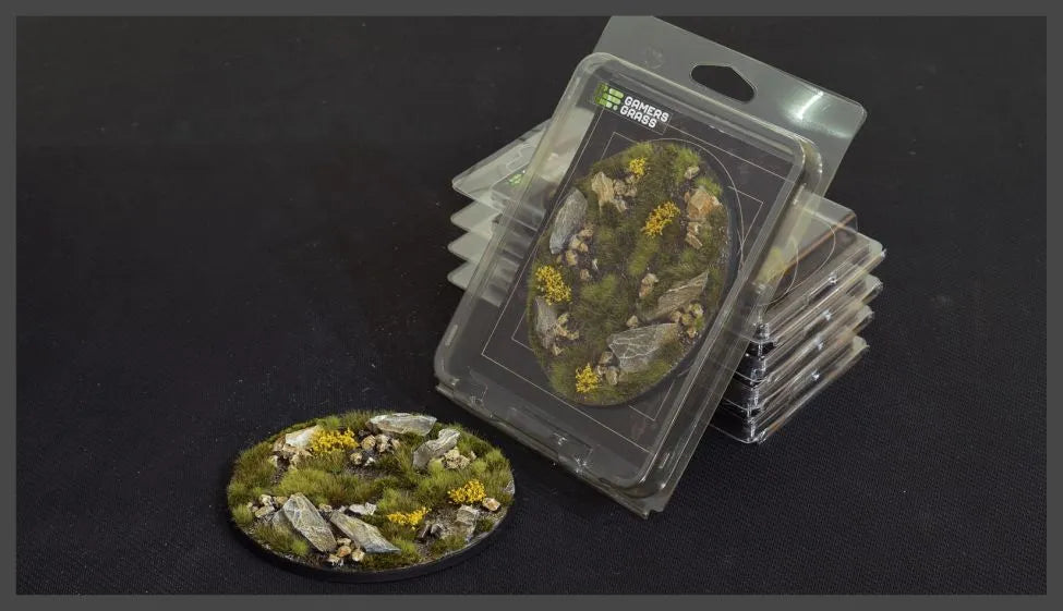 Ovale Highland Base 120mm (x1)-Gamers Grass-Radaddel