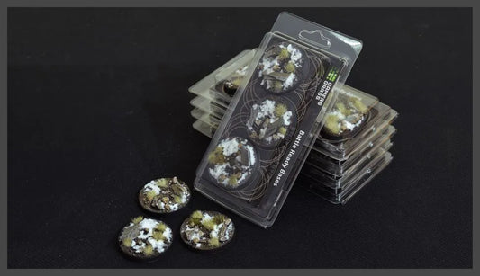 Round Winter Bases 50mm (x3)-Gamers Grass-Radaddel
