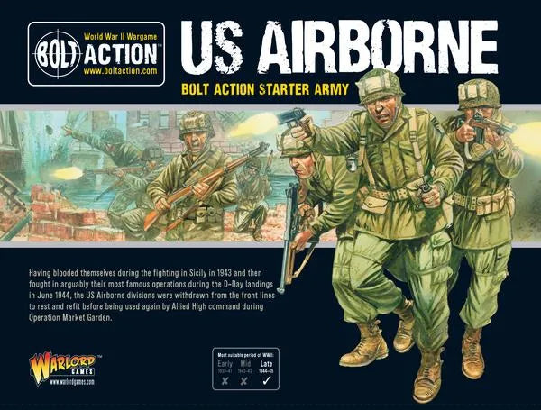 US Airborne Starter Army-Warlord Games-Radaddel