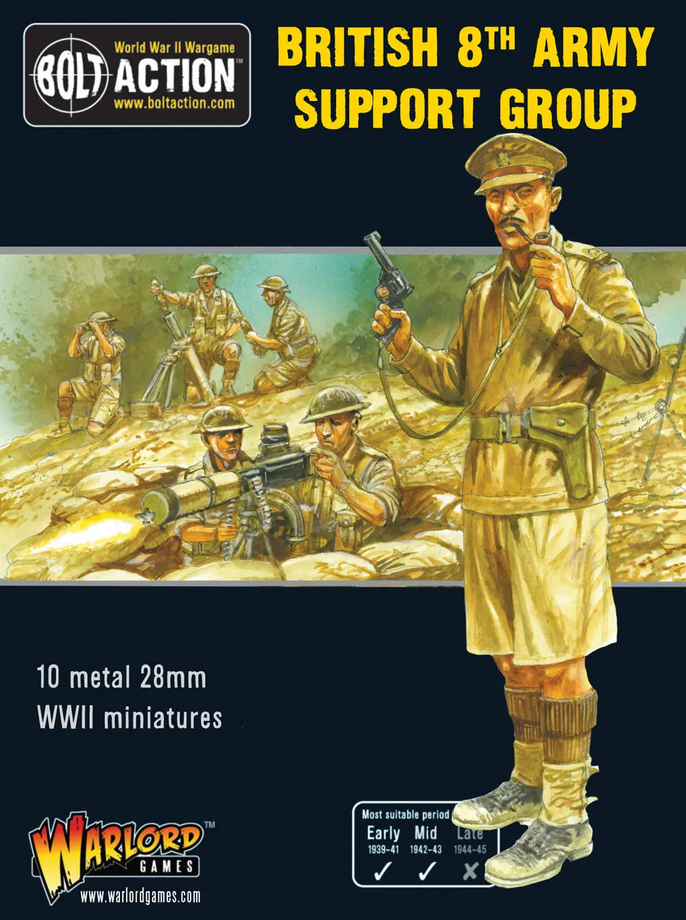 8th Army Support Group-Warlord Games-Radaddel