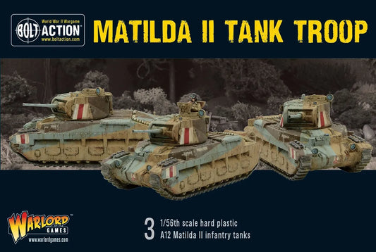 Matilda II Tank Troop-Warlord Games-Radaddel