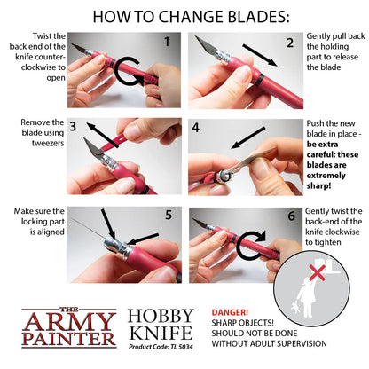 Army Painter - Hobby Knife-The Army Painter-Radaddel