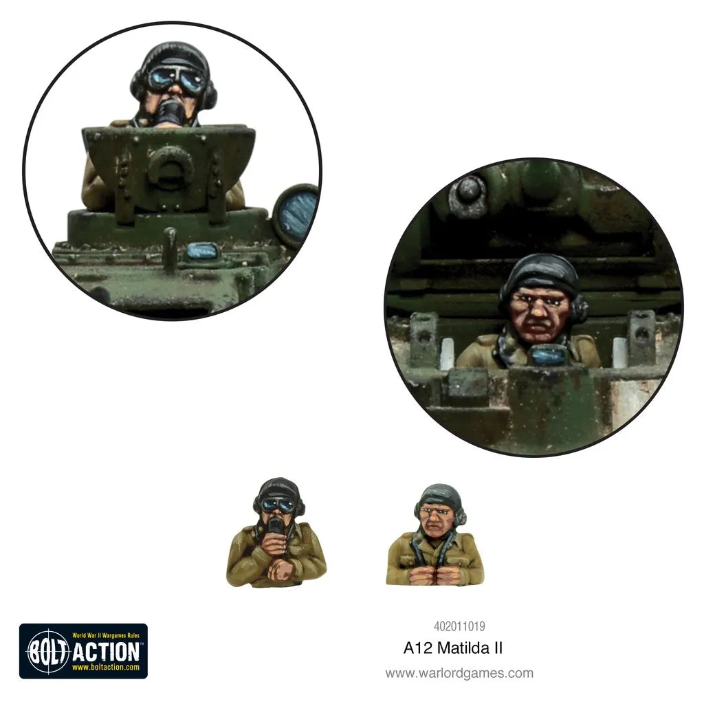 A12 Matilda II Infantry Tank-Warlord Games-Radaddel