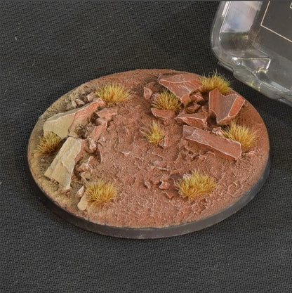 Round Badland Base 100mm (x1)-Gamers Grass-Radaddel