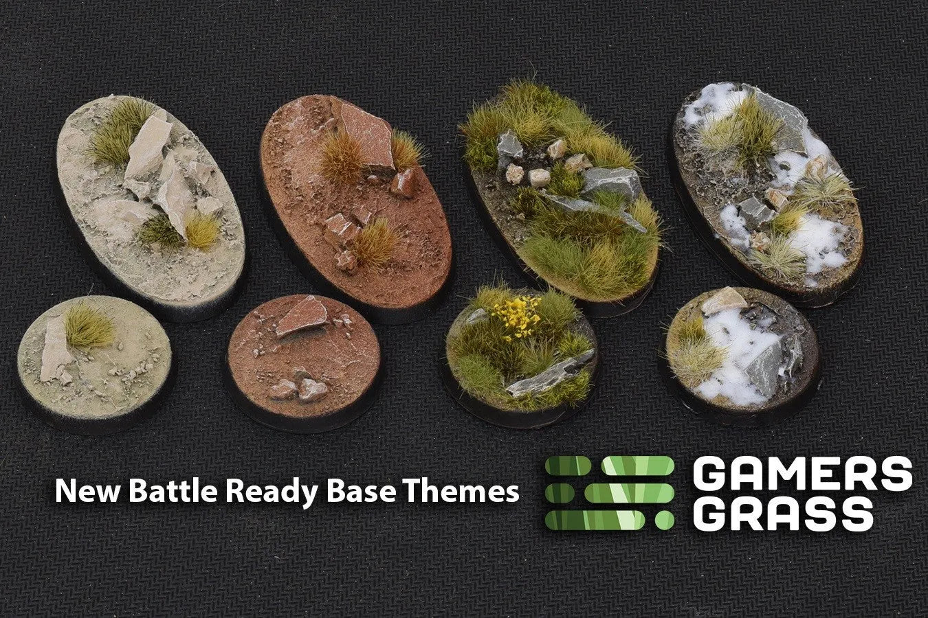 Ovale Badland Base 170mm (x1)-Gamers Grass-Radaddel