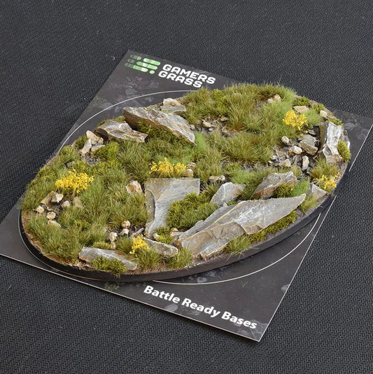 Ovale Highland Base 170mm (x1)-Gamers Grass-Radaddel