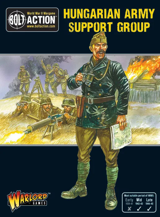 Hungarian Army Support Group-Warlord Games-Radaddel