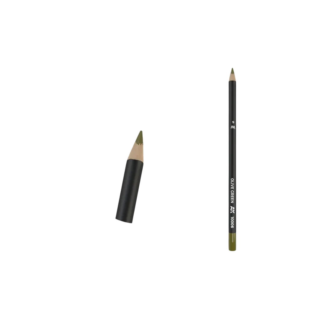 Watercolor Pencil Olive Green-AK-Interactive-Radaddel