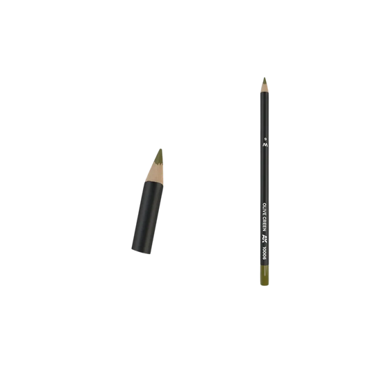 Watercolor Pencil Olive Green-AK-Interactive-Radaddel