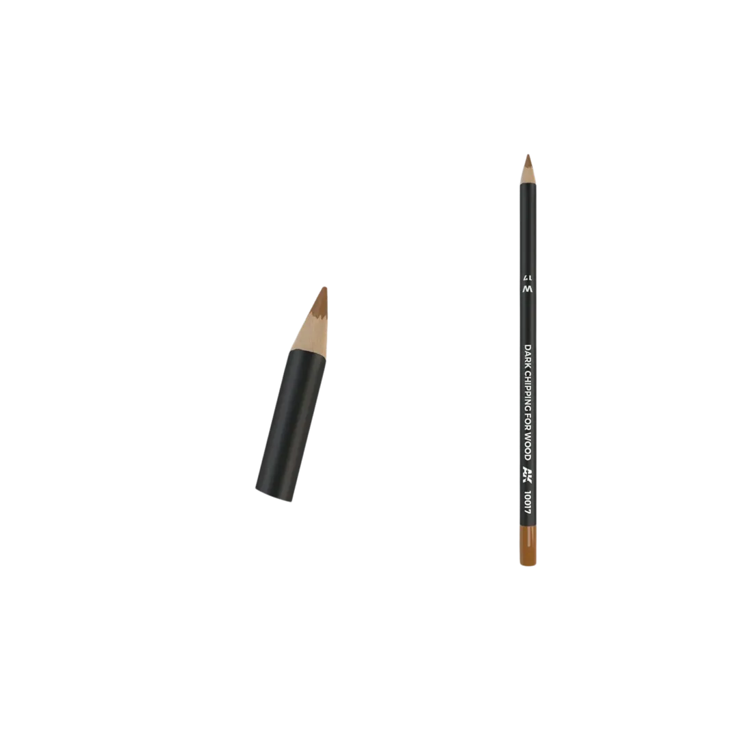 Watercolor Pencil Dark Chipping for Wood-AK-Interactive-Radaddel