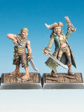 Piratin & Cuchillo | Piraten-Freebooter Miniatures-Radaddel