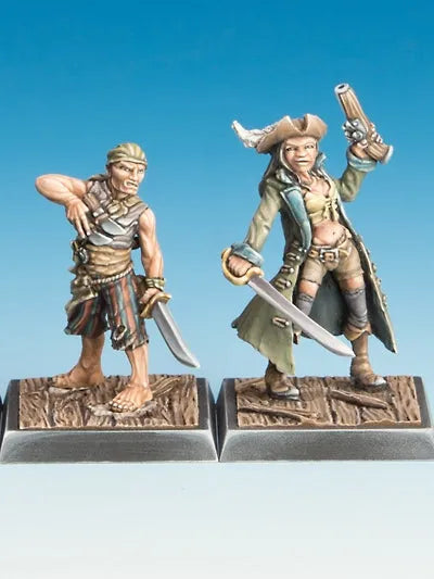 Piratin & Cuchillo | Piraten-Freebooter Miniatures-Radaddel