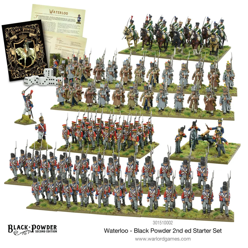 Waterloo - Black Powder 2. Edition Starterset (deutsch)-Warlord Games-Radaddel