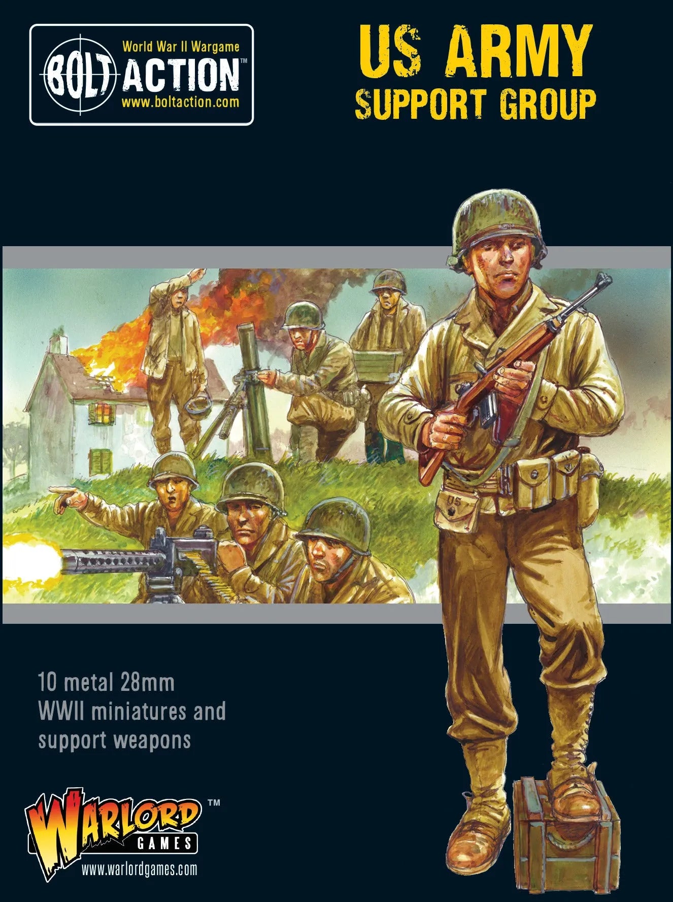 US Army Support Group-Warlord Games-Radaddel