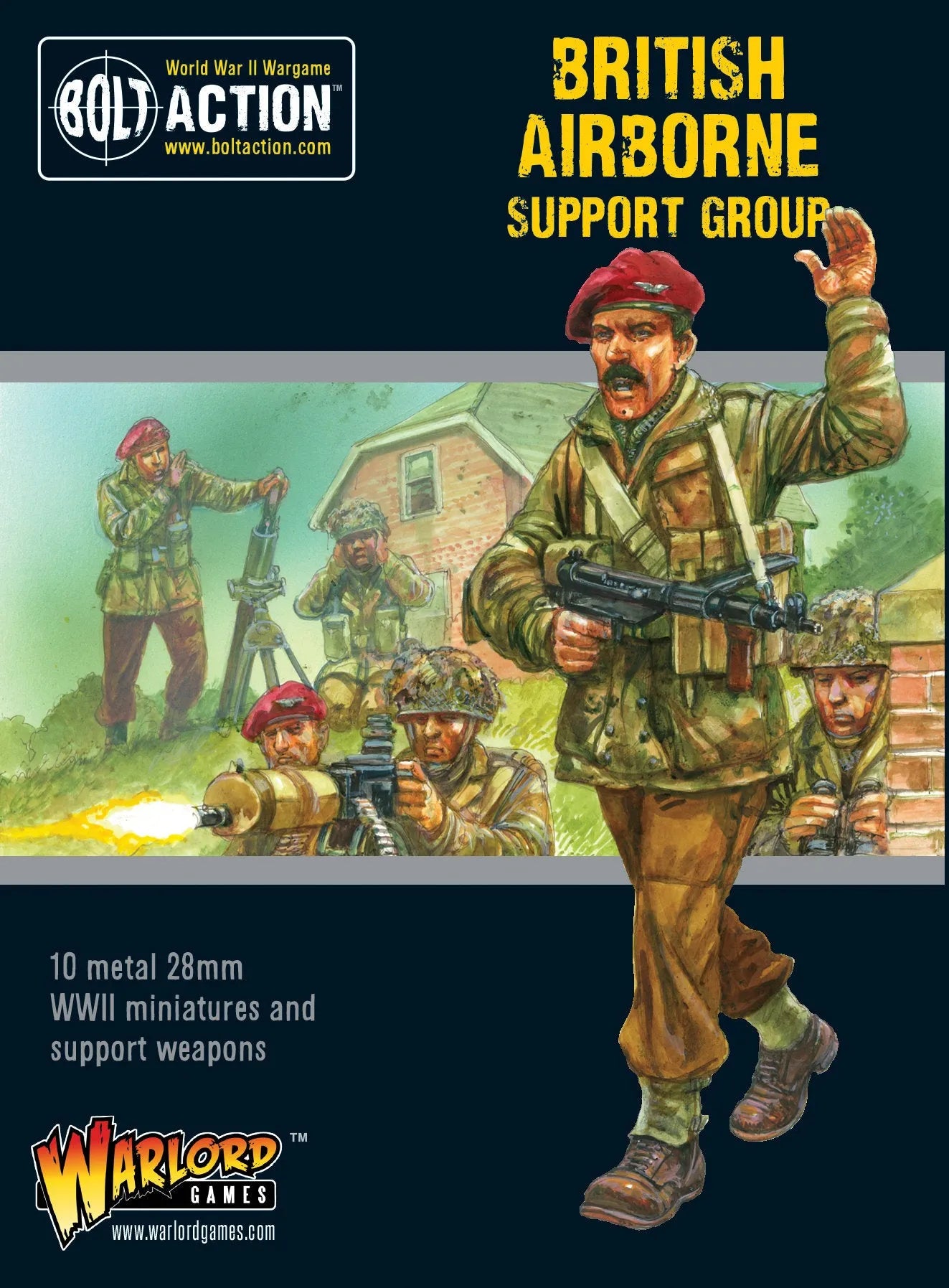 British Airborne Support Group-Warlord Games-Radaddel