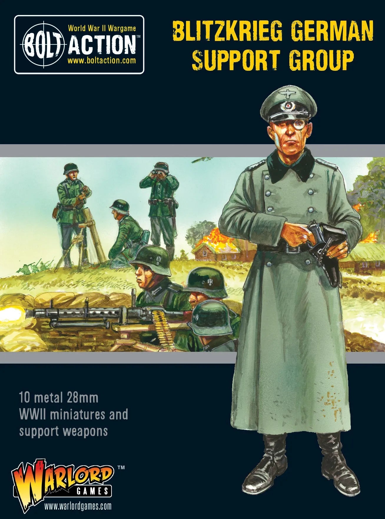Blitzkrieg German Support Group-Warlord Games-Radaddel