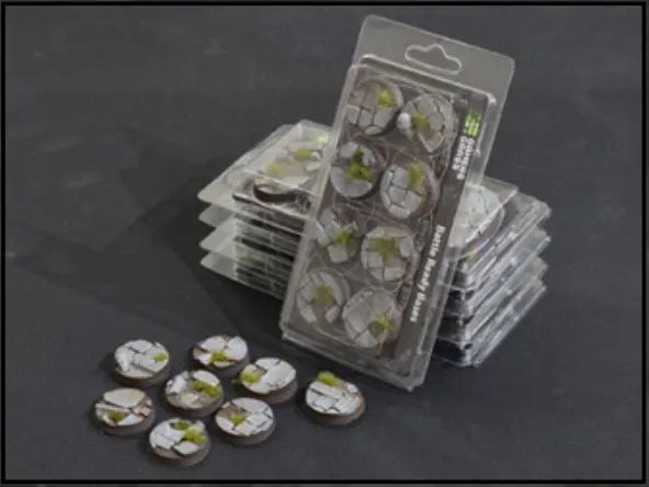 Temple Base Round 32mm (x8)-Gamers Grass-Radaddel