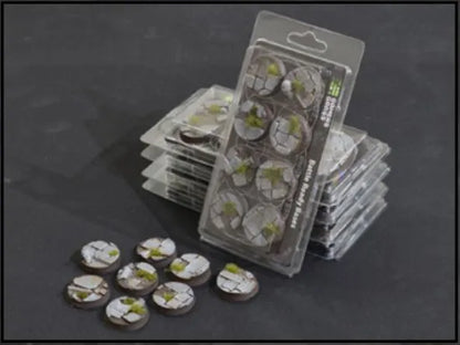 Temple Base Round 32mm (x8)-Gamers Grass-Radaddel