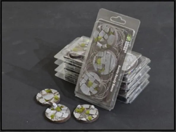 Temple Base Round 50mm (x3)-Gamers Grass-Radaddel