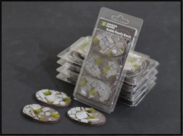 Temple Base Oval 75mm (x3)-Gamers Grass-Radaddel
