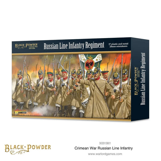 Crimean War Russian Line Infantry-Warlord Games-Radaddel